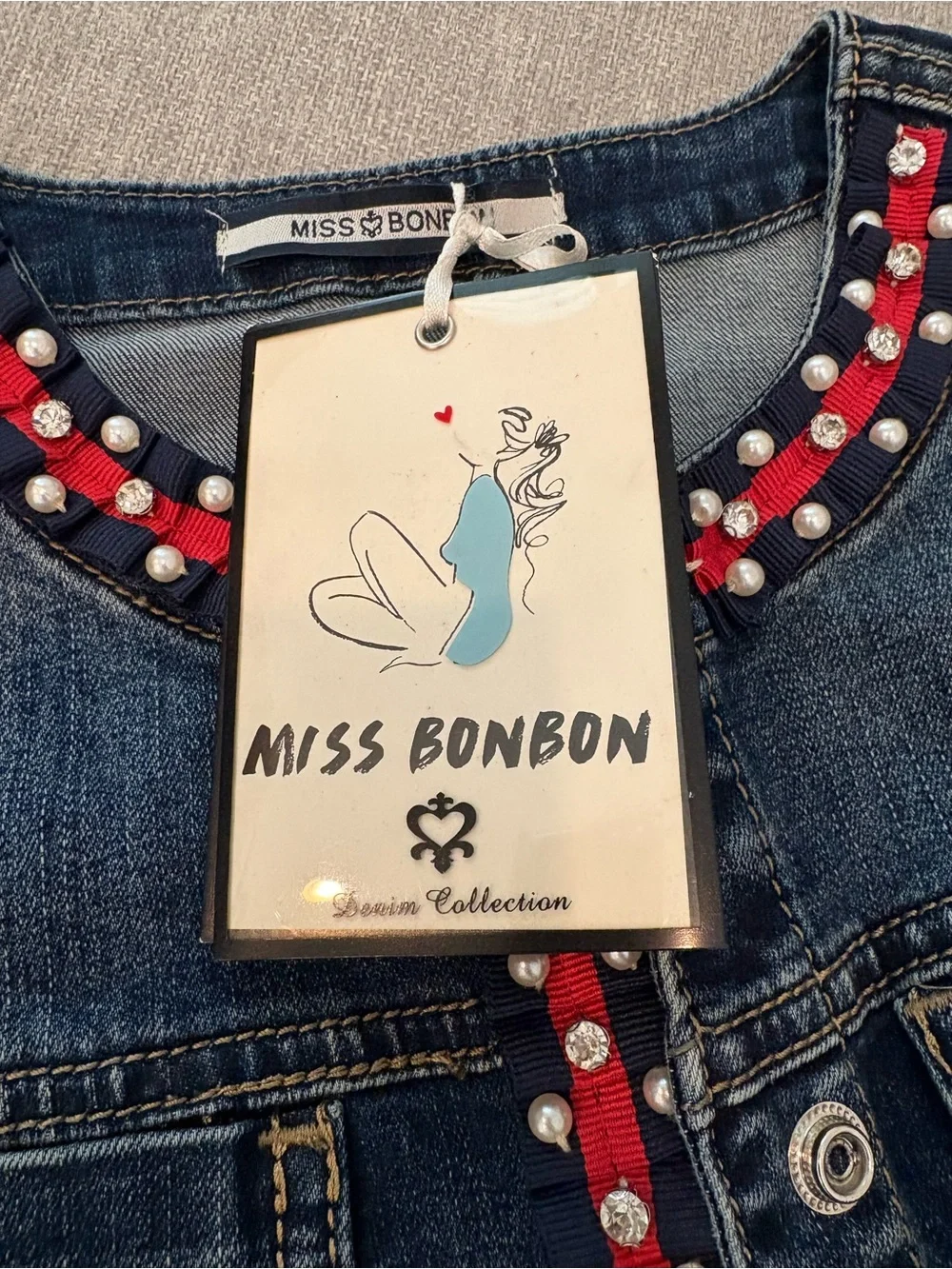 Miss Bonbon Denim Collection blue denim